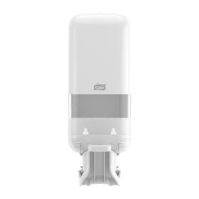   Folyékony szappan és kézfertőtlenítő adagoló, S4 rendszer, TORK "Könyökkaros", fehér