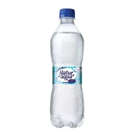 Ásványvíz, szénsavas, NATUR AQUA, 0,5 l