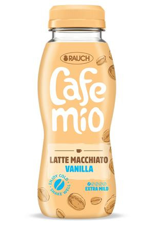 Kávés tejital, 0,25l, RAUCH "Cafemio Latte Macchiato Vanilla", extra mild