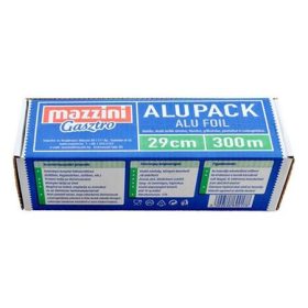   Alufólia, 29 cm x 300 m, 9 µ, erős, MAZZINI "Gasztro"