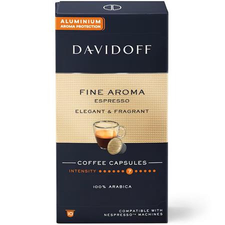 Kávékapszula, 10 db, DAVIDOFF "Fine Aroma"