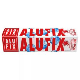 Jéggolyókészítő zacskó, önzáró, 180 db, ALUFIX