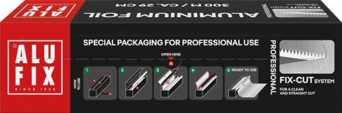 Alufólia, 29 cmx300 m, ALUFIX