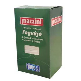 Fogvájó, egyesével csomagolt, 1000 db, MAZZINI