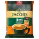 Instant kávé stick, 10x12,6 g, JACOBS "3in1"