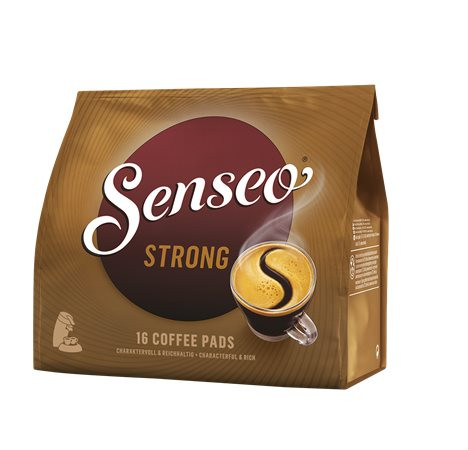 Kávépárna, 16 db, 111 g, DOUWE EGBERTS "Senseo",  Strong