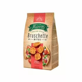   Pirított kenyérkarika, 70 g, MARETTI "Bruschette", pizza ízesítéssel