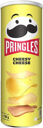 Chips, 165 g, PRINGLES, sajtos