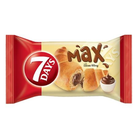 Croissant, 80 g, 7DAYS "Max", kakaós