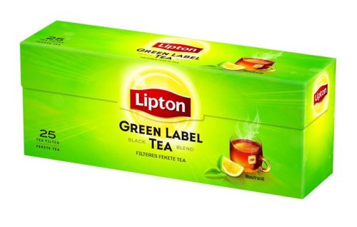Fekete tea, 25x1,5 g, LIPTON "Green label"    (HIÁNYCIKK)