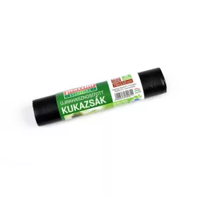   Szemeteszsák, újrahasznosított, 135 l, 5 db, 70x110 cm, MAZZINI