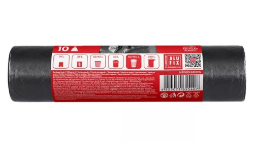 Szemeteszsák, extra erős,  110 l,  10 db, ALUFIX