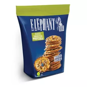 Chips-tallér, 70 g, ELEPHANT, szezámmagos