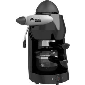   Presszókávéfőző, MOMERT "1160 Capriccio" fekete-ezüst