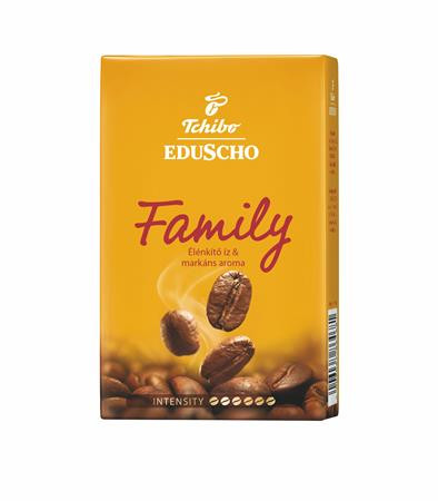 Kávé, pörkölt, őrölt, vákuumos csomagolásban, 250 g,  TCHIBO "Family"