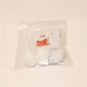   Kanál, műanyag, többször használatos, 17 cm, 20 db "Prima", fehér