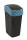 Billenős szemetes, 45 liter, CURVER "Pacific flip bin", fekete/kék