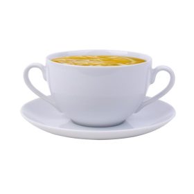   Leveses csésze+alj, ROTBERG, fehér, 35 cl, 6 db-os szett "Basic"