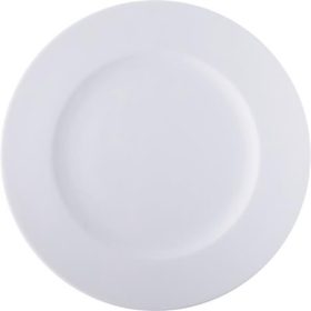   Lapostányér, fehér, 27 cm, 6 db-os szett "Economic"