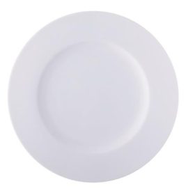   Csemegetányér, fehér, 21 cm, 6 db-os szett "Economic"