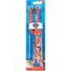 Fogkefe, elektromos, 2 pótfejjel, 3+, "Paw Patrol", piros