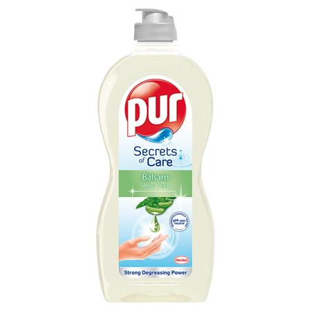 Mosogatószer, 450 ml,  PUR "Secrets of Care", aloe vera balzsam