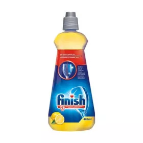   Gépi öblítőszer, 400 ml, FINISH, "Shine&Dry", citrom