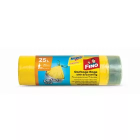   Szemeteszsák, önzáró szalagos, 25 l, 20 db, FINO "Perfect Close"