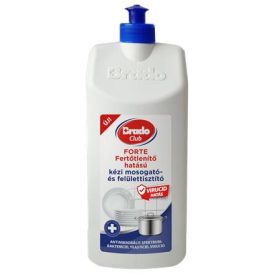   Fertőtlenítő mosogató- és felülettisztítószer, kézi, 1 l, BRADOCLUB "Forte"