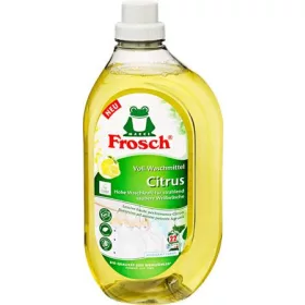 Mosógél, fehér ruhákhoz, 1,5 l, FROSCH, citrom