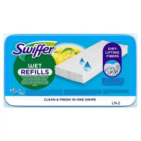   Nedves padlótörlő kendő, utántöltő, 24 db, SWIFFER "Sweeper", citrus illat