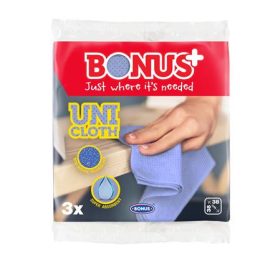   Törlőkendő, univerzális, 3 db BONUS "Uni Cloth"