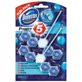   WC fertőtlenítő, 2 db-os, DOMESTOS "Power 5", óceán
