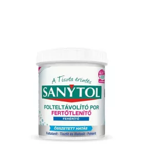 Folteltávolító- és fertőtlenítő por, 450 g, SANYTOL