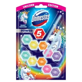   WC fertőtlenítő, 2 db-os, DOMESTOS "Power 5", unikornis