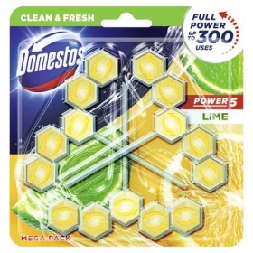   WC fertőtlenítő, 3 db-os, DOMESTOS "Power 5", lime