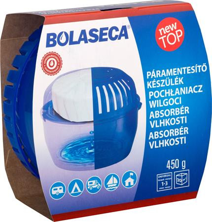 Páramentesítő készülék, utántöltő tablettával, BOLASECA