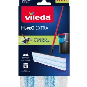  Lapos felmosó utántöltő, VILEDA "H2PrO", kék-fehér