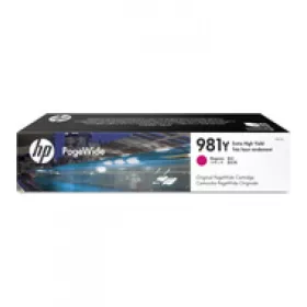   HP 981Y extranagy kapacitású bíbor eredeti PageWide patron L0R14A (Eredeti)