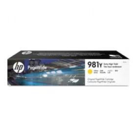   HP 981Y extranagy kapacitású sárga eredeti PageWide patron L0R15A (Eredeti)