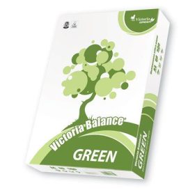   Másolópapír, újrahasznosított, A4, 80 g, VICTORIA "Balance Green"