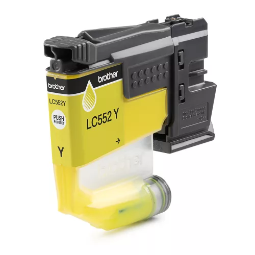Brother LC552Y Tintapatron Yellow 7,2 ml 550 oldal kapacitás