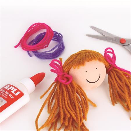 Hobbyragasztó, 250 g, APLI "White Glue"