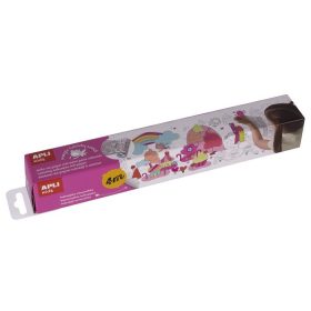   Színező tekercs, öntapadó, APLI "Magic candy land"