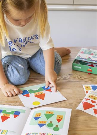Geometriai matricás készlet, APLI Kids "Geometric", falvak