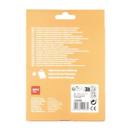 Kulcstartó készítő készlet, APLI Kids "Craft Kit"