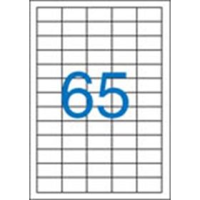   Etikett, univerzális, 38x21,2 mm, VICTORIA PAPER, 6500 etikett/csomag