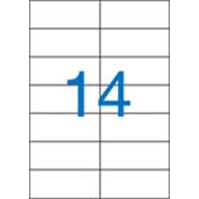   Etikett, univerzális, 105x42,4 mm, VICTORIA, 1400 etikett/csomag
