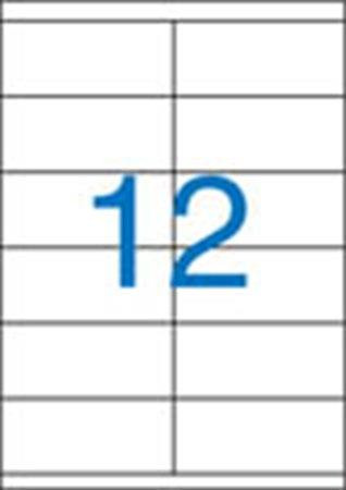 Etikett, univerzális, 105x48 mm, VICTORIA, 1200 etikett/csomag