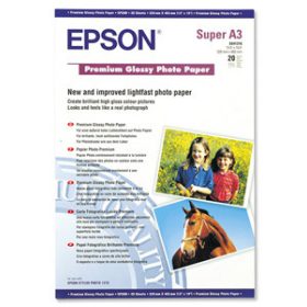   S041316 Fotópapír, tintasugaras,  A3+, 255 g, fényes, EPSON